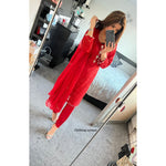 A Lace SUMMER- Ruby Red