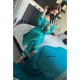 A Lace SUMMER- Seagreen