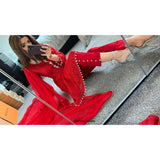 A Lace SUMMER- Ruby Red